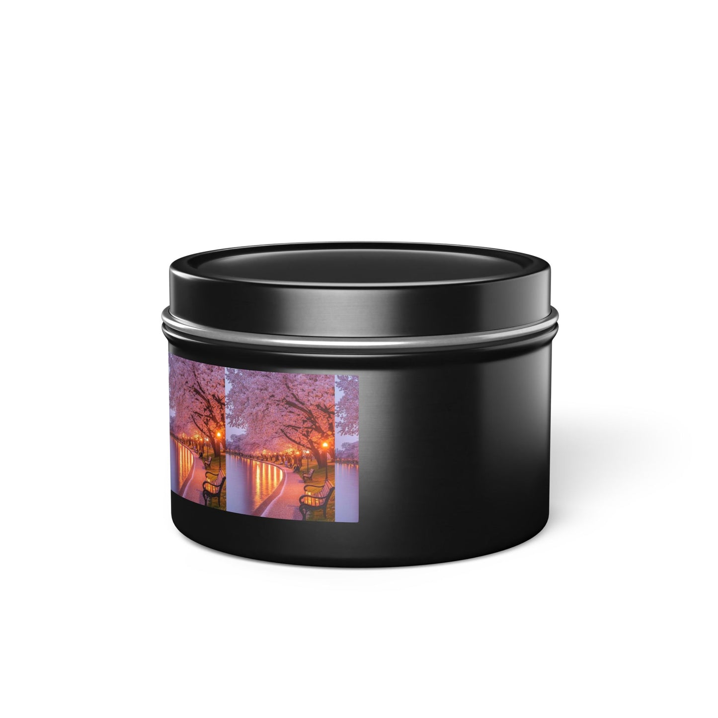 Bring the warmth wherever you go Tin Candles