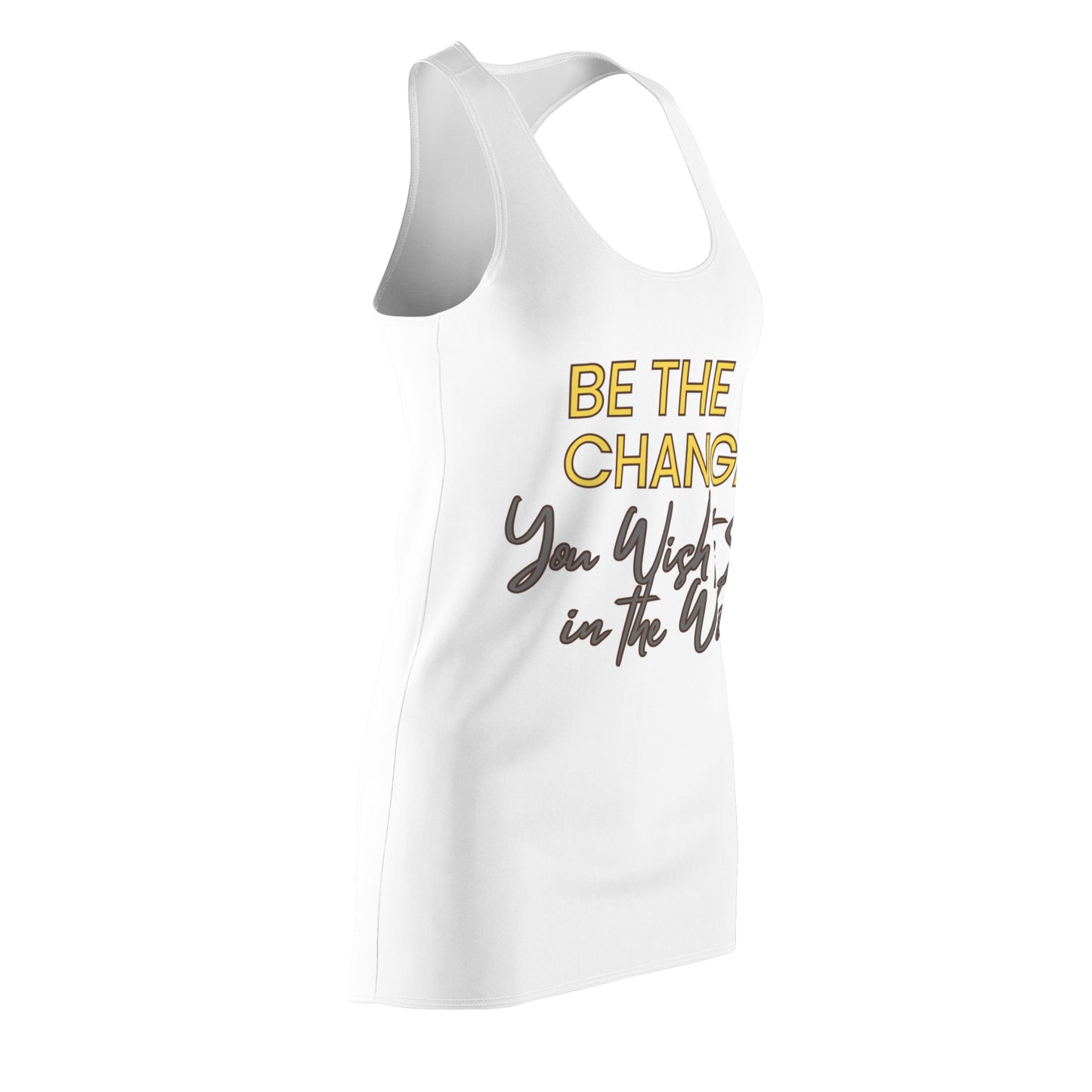 Women's Cut & Sew Racerback Dress (AOP)