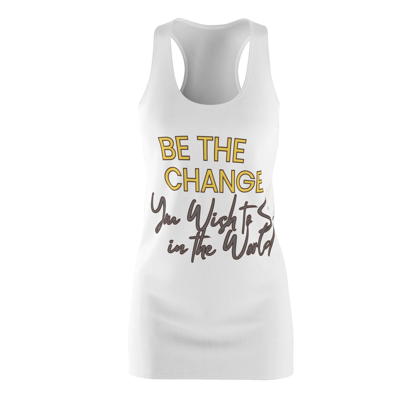 Women's Cut & Sew Racerback Dress (AOP)