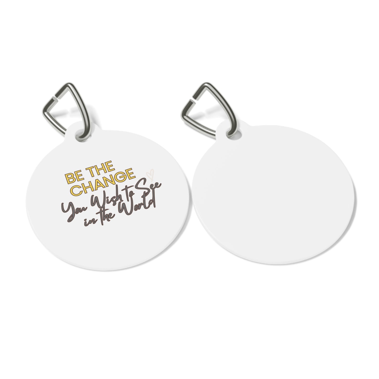 Call My Humans, I’m Too Cute to Be Alone 🐶❤️ Pet Tag