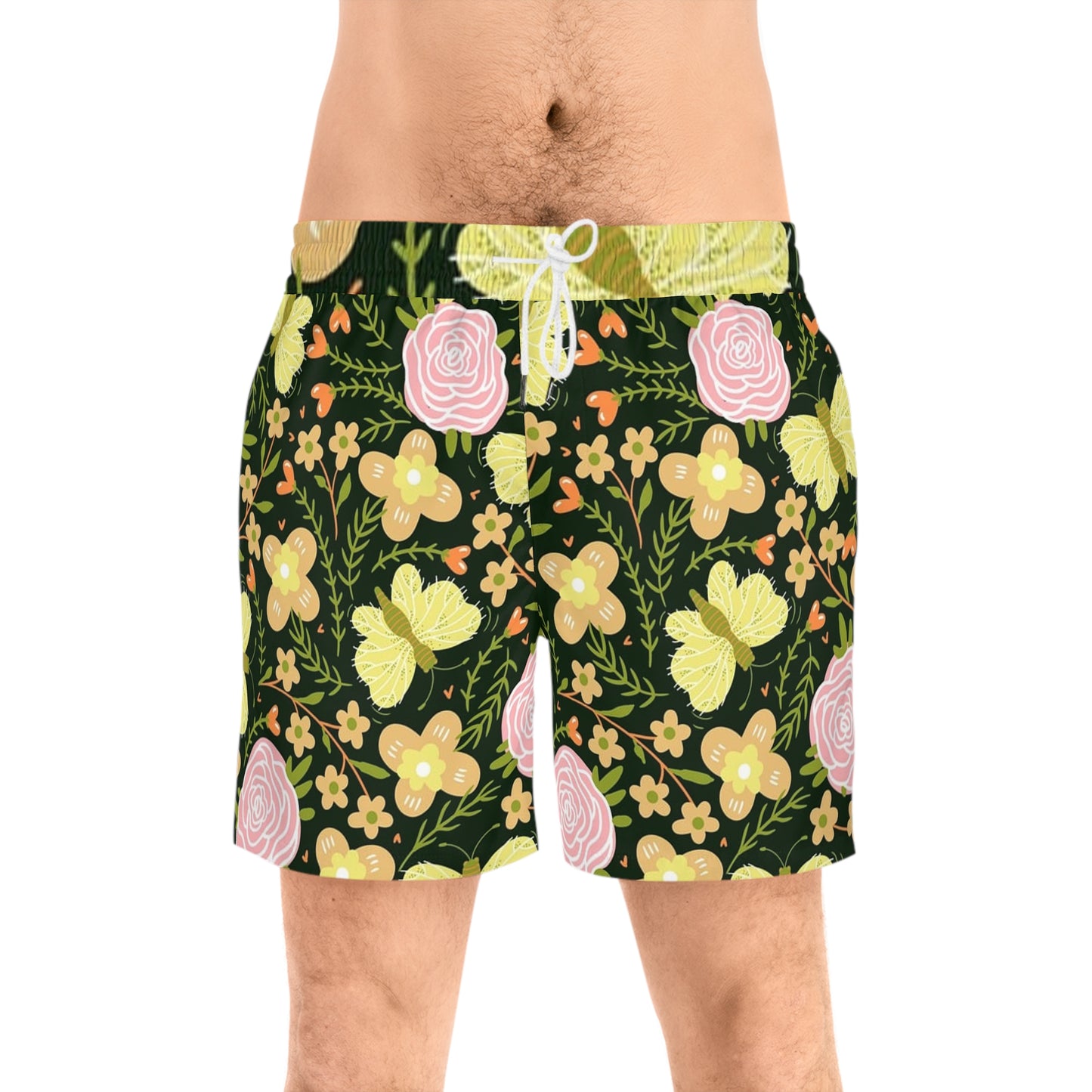 Men's Mid-Length Swim Shorts (AOP)