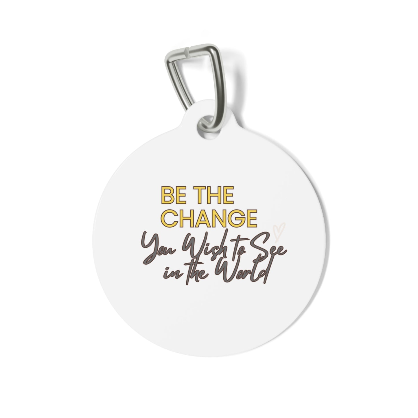 Call My Humans, I’m Too Cute to Be Alone 🐶❤️ Pet Tag